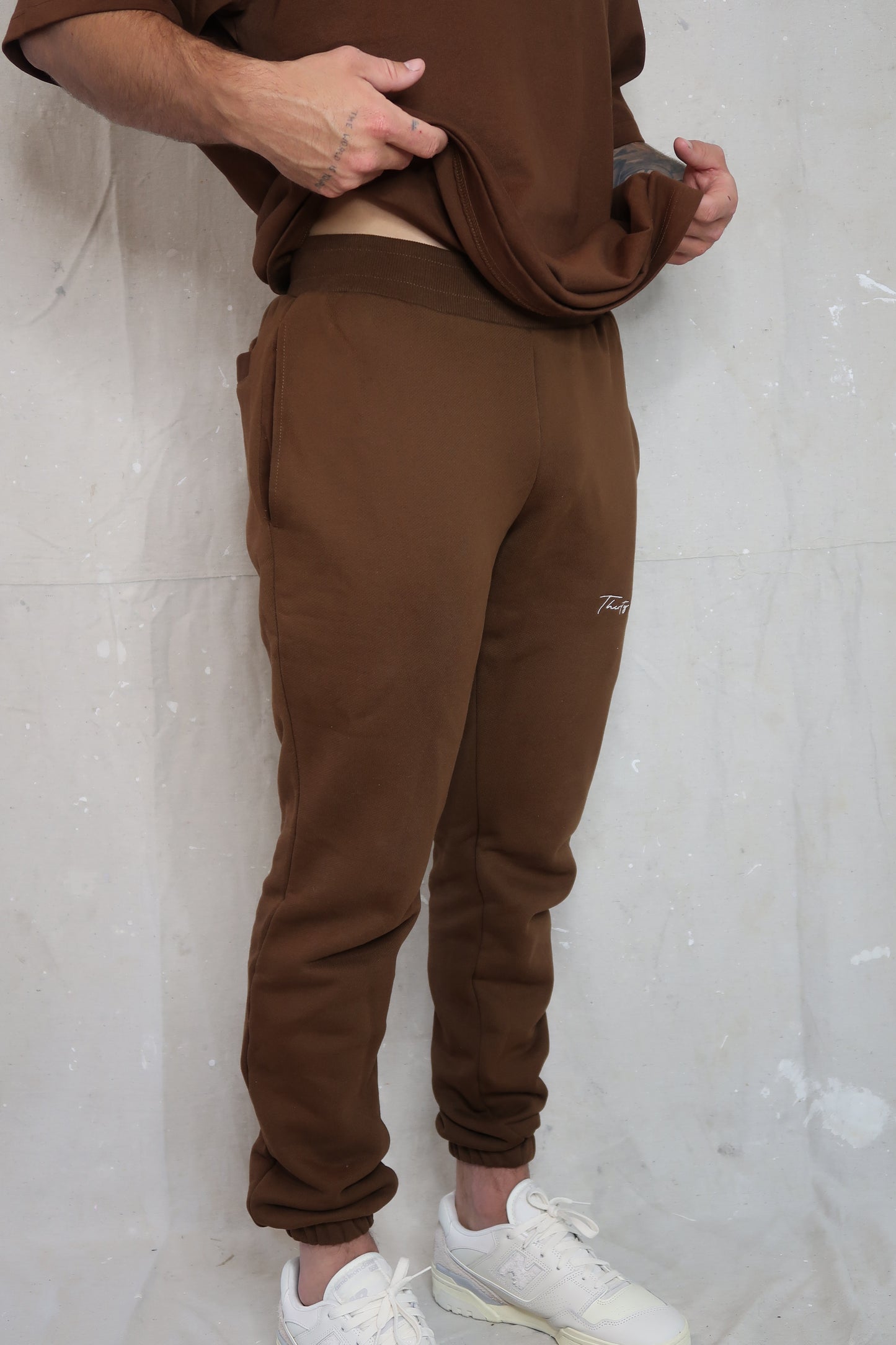 Thirty Six Athletic Sweatpants - Brown