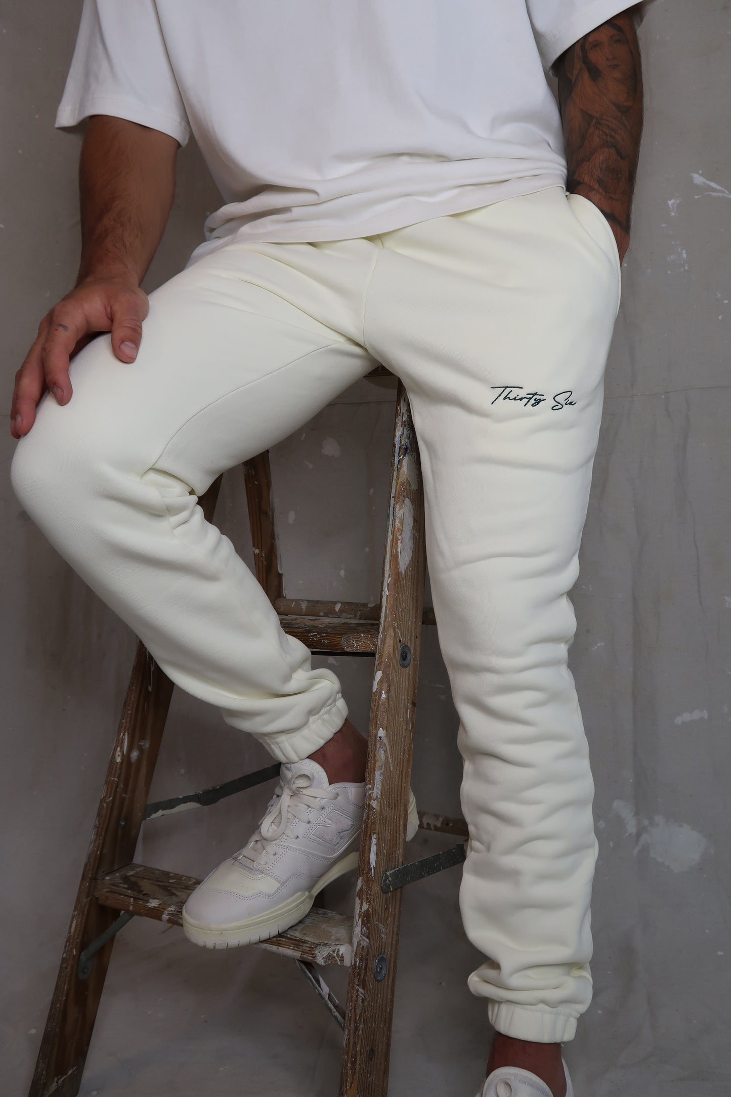 Thirty Six Athletic Sweatpants - Cream