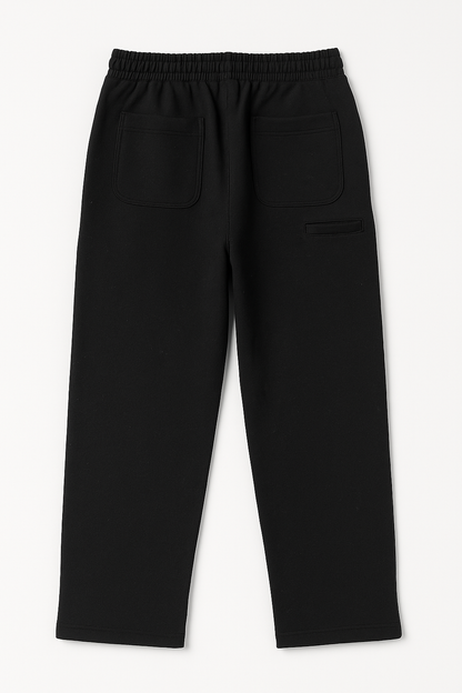 Black Wide Leg Sweatpants